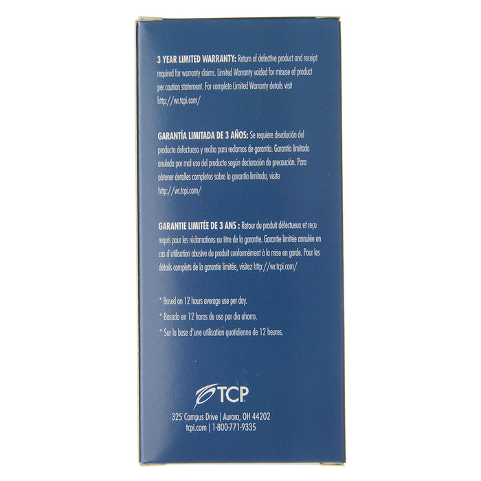 TCP LED Filaments High CRI Decorator Lamp ST19 5W 450Lm 3000K E26 Base Dimmable Frost 95 CRI (FST19D4030E26SFR95)