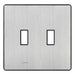 Lutron Fassada Wall Plate 2-Gang Stainless Steel (FW-2-SS)