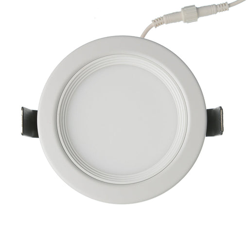 RAB 4 Inch Fire-Resistant Wafer Round 11W CCT Selectable 2700K/3000K/3500K/4000K/5000K 90 CRI Baffle (FWAFER4B)