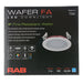 RAB 4 Inch Fire-Resistant Wafer Round 11W CCT Selectable 2700K/3000K/3500K/4000K/5000K 90 CRI Baffle (FWAFER4B)