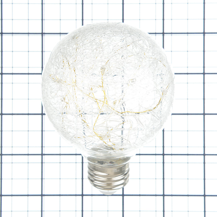 Feit Electric Crackle Glass RGB G25 LED Fairy Light (FY/G25/RGB/CR/LED/RP)