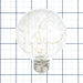 Feit Electric Crackle Glass RGB G25 LED Fairy Light (FY/G25/RGB/CR/LED/RP)