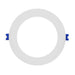 Philips FD24R9ESCT1W Lightolier 4 Inch LED Flat Round Downlight 