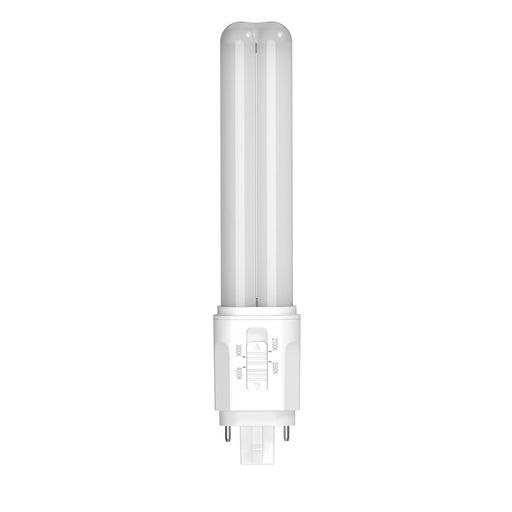 Maxlite 112210 8.5W 1050Lm/1100Lm/1200Lm/1200Lm PL Double Hybrid A And B Omni G24D/Gx24D Base 2-Pin 80 CRI CCT Selectable 2700K/3000K/3500K/4000K (8.5PLDO/AB/G24D8CS)