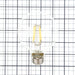 Feit Electric 5.5W [60W Equivalent] Daylight 5000K G25 E26 Base Dimmable Enhance Glass Filament Globe LED Bulb 3-Pack (G2560/950CA/FIL/3/RP)