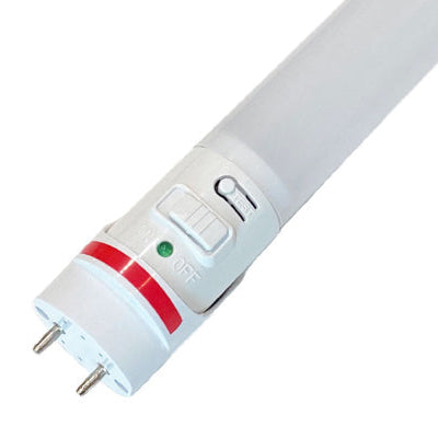 Aleddra 2 Foot 8W G4 PRO Emergency LED T8 CCT Selectable 3500K/4000K/5000K 100-277V 80 CRI Self-Testing 90-Minute On Battery (LLT-2-EM-T8-G4PRO-8W-3CCT)