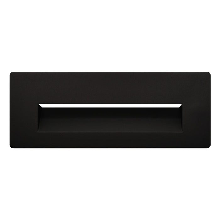 GM Lighting Black Faceplate Scoop For 120V LED Brick Light (GBL-FPH-B)