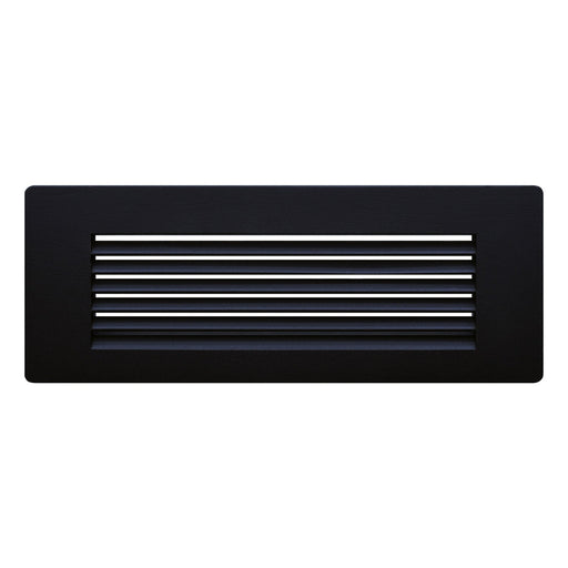 GM Lighting Black Faceplate Louver For 120V LED Brick Light (GBL-FPLV-B)