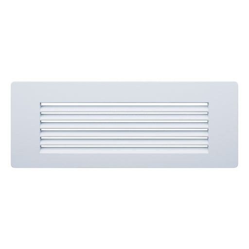 GM Lighting White Faceplate Louver For 120V LED Brick Light (GBL-FPLV-WH)