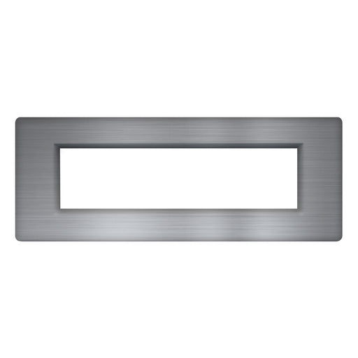 GM Lighting Brushed Nickel Faceplate Open For 120V LED Brick Light (GBL-FPO-BN)