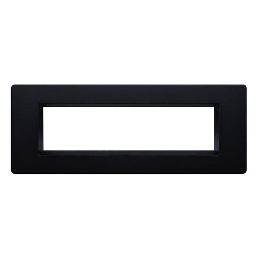 GM Lighting Black Faceplate Open For 120V LED Brick Light (GBL-FPO-B)