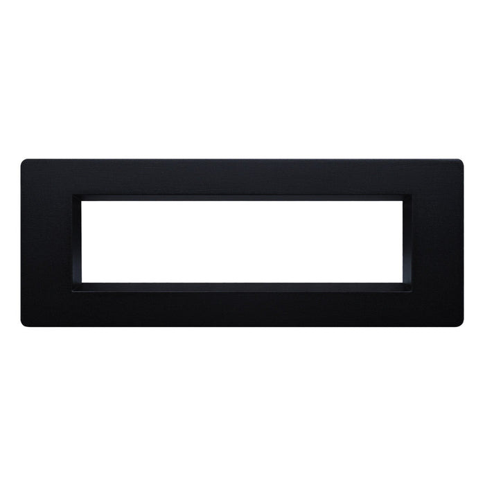 GM Lighting Black Faceplate Open For 120V LED Brick Light (GBL-FPO-B)