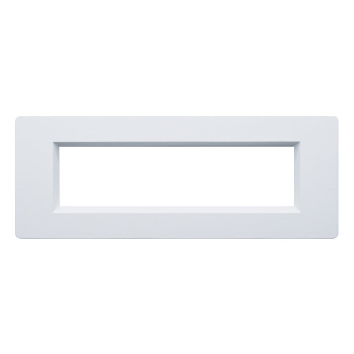 GM Lighting White Faceplate Open For 120V LED Brick Light (GBL-FPO-WH)