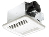 Delta Breez 11.6W Single Speed Fan/Dimmable LED Light 80 CFM 0.8 Sones 3000K (GBR80LED)