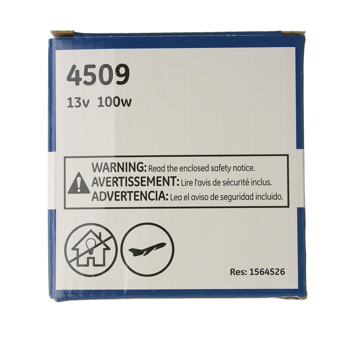 GE 450913 PAR36 Incandescent Lamp 100W 13V 100 CRI (24650)