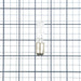 GE Q150CL/DC 120 150W Single-Ended T4 Halogen Lamp 120V 2950K 100 CRI Dimmable (43693)