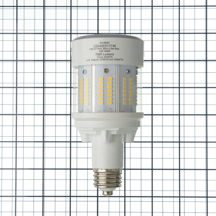 GE LED HID Type B ED17 Lamp 45W 4000K 7000Lm 70 CRI Non-Dimmable E26 Base (93148082)