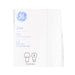 GE 15A/W-2PK 120 15W A15 Incandescent Lamp 120V 2500K 110Lm 100 CRI Dimmable 2-Pack (97491)