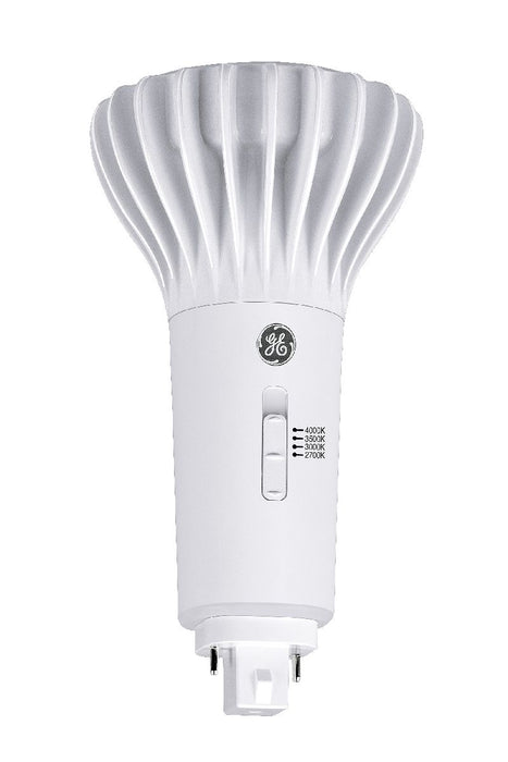 GE LED18BG24-V/8SC/120-347 18W LED SpectraChoice Type B Plug-In Lamp Vertical 2-Pin 120-347V CCT Selectable 2700K/3000K/3500K/4000K 80 CRI G24d/G24q/GX24q Base (93312489)