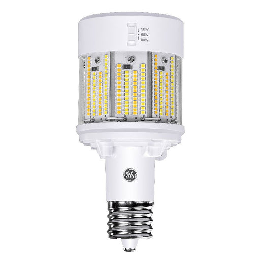 GE LED/LC/ED23.5/7SC LED ED23.5 HID Replacement Lamp Ballast Bypass Type B Wattage/CCT Selectable 50W/65W/80W 3000K/4000K/5000K 120-277V 70 CRI EX39 Base (93312106)