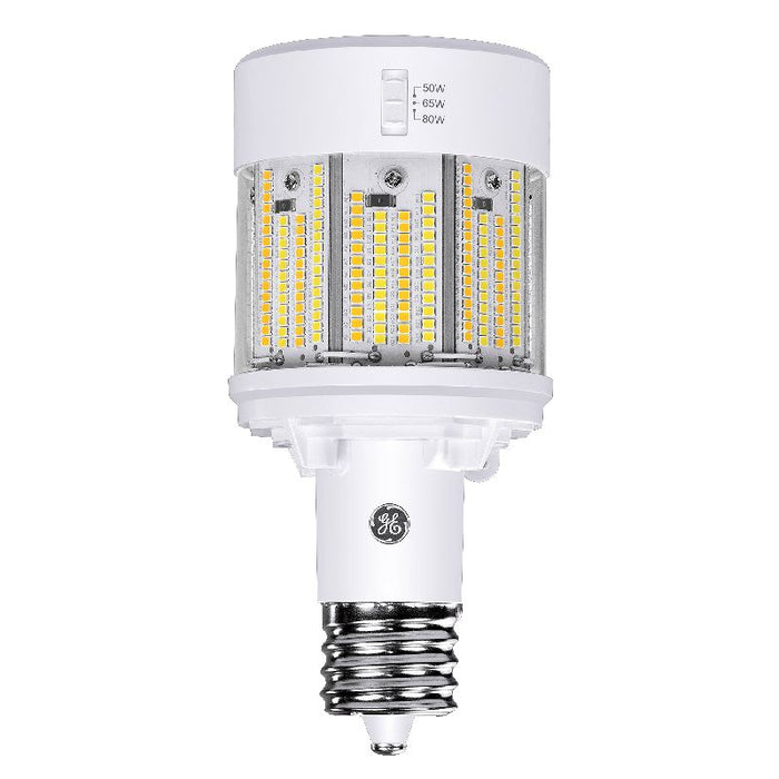 GE LED/LC/ED23.5/7SC LED ED23.5 HID Replacement Lamp Ballast Bypass Type B Wattage/CCT Selectable 50W/65W/80W 3000K/4000K/5000K 120-277V 70 CRI EX39 Base (93312106)