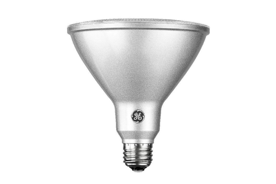 GE LED16DP38ROS830/15 16W LED PAR38 Directional Lamp 120V 1800Lm 3000K 80 CRI Dimmable 15 Degree Beam Angle E26 Base Silver Housing (93313081)