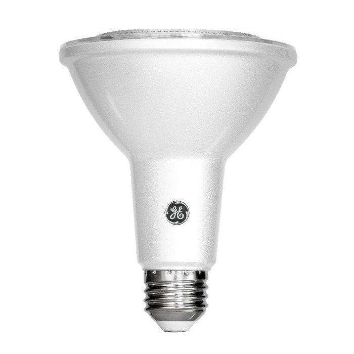 GE LED12DP30LRW930/40 12W LED PAR30 Long Neck Directional Lamp 120V 1050Lm 3000K 90 CRI Dimmable 40 Degree Beam Angle E26 Base White Housing (93312008)