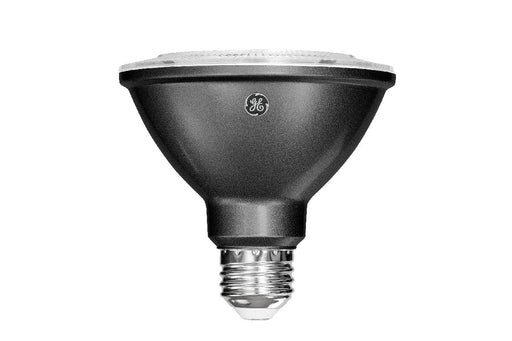 GE LED12DP30RB927/40 12W LED PAR30 Directional Lamp 120V 1050Lm 2700K 90 CRI Dimmable 40 Degree Beam Angle E26 Base Black Housing (93311925)