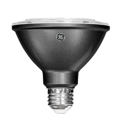 GE LED12DP30RB927/40 12W LED PAR30 Directional Lamp 120V 1050Lm 2700K 90 CRI Dimmable 40 Degree Beam Angle E26 Base Black Housing (93311925)