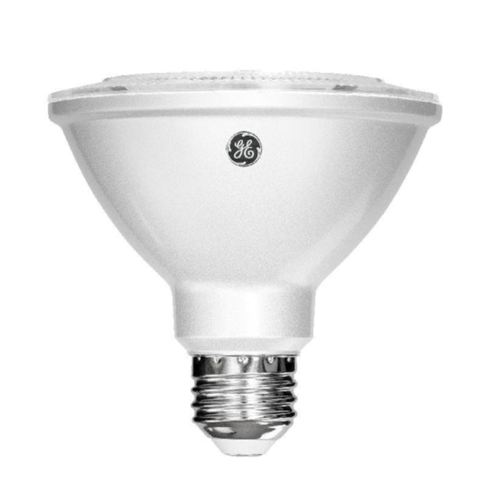 GE LED12DP30RW930/25 12W LED PAR30 Directional Lamp 120V 1050Lm 3000K 90 CRI Dimmable 25 Degree Beam Angle E26 Base White Housing (93311926)