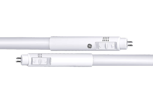 GE LEDLCBDT5/G4/8SC/120-347 4 Foot LED T5 Glass Tube G5 Base Wattage/CCT Selectable 14W/20W/25W 3000K/3500K/4000K/5000K 80 CRI Ballast Bypass Double Ended Type B (93319129)