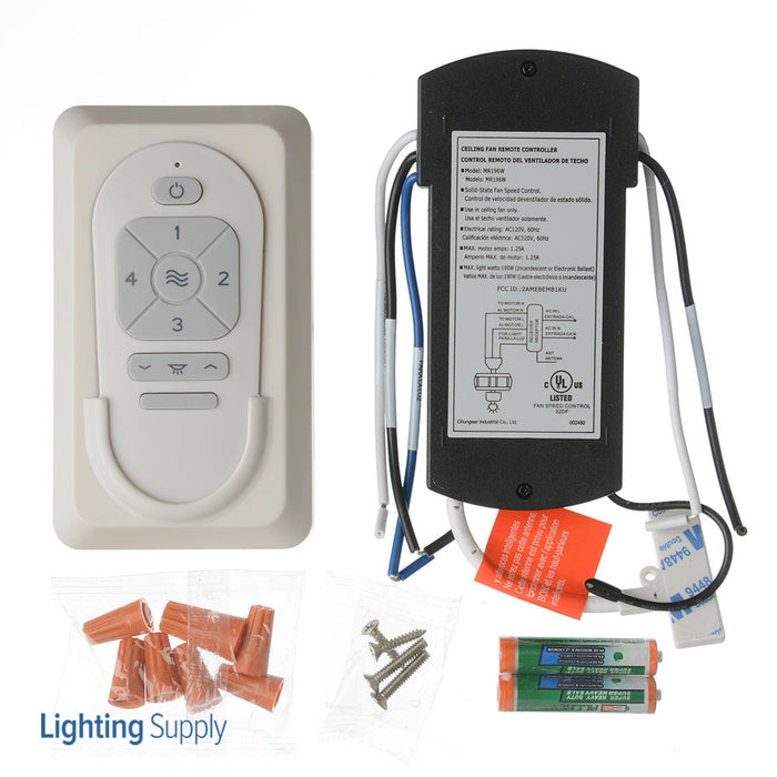 Generation Lighting Hand-Held Or Wall Smart Control In White (MCSMRC)