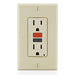 Leviton 15A SmartlockPro GFCI Receptacle/Outlet Ivory (GFNT1-RI)