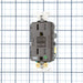 Leviton SmartlockPro GFCI Duplex Receptacle Outlet Extra Heavy-Duty Hospital Grade With Wall Plate Weather/Tamper-Resistant 15A 20A Feed-Through 125V Brown (GFWT1-HG)