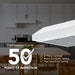 Broan-NuTone Glacier 1 Series 30 Inch Under Cabinet Range Hood 350 CFM LED White (GLA1303WW)