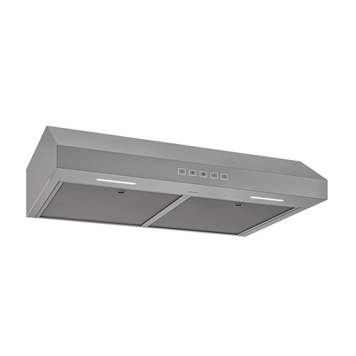 Broan-NuTone Glacier 2 Series 30 Inch Under Cabinet Range Hood 350 CFM LED Stainless Steel (GLA2303SS)