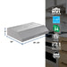 Broan-NuTone Glacier 36 Inch Range Hood 350 MAX Blower CFM 1.5 Sones Stainless Steel (GLA2363SS)