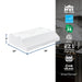 Broan-NuTone Glacier 30 Inch Range Hood 490 MAX Blower CFM 1.0 Sones White (GLA3304WW)
