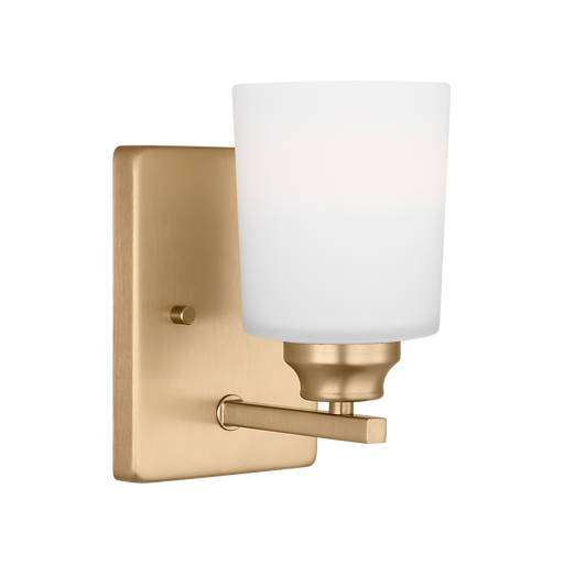 Generation Lighting Vinton One-Light Wall/Bath Sconce Satin Brass Bulb[s] Included (4120901EN3-848)