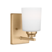 Generation Lighting Vinton One-Light Wall/Bath Sconce Satin Brass Bulb[s] Not Included (4120901-848)