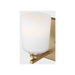 Generation Lighting Vinton One-Light Wall/Bath Sconce Satin Brass Bulb[s] Included (4120901EN3-848)