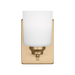 Generation Lighting Vinton One-Light Wall/Bath Sconce Satin Brass Bulb[s] Not Included (4120901-848)