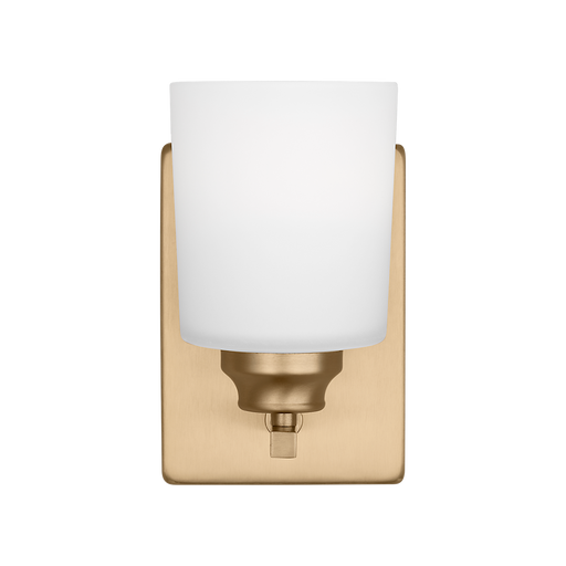 Generation Lighting Vinton One-Light Wall/Bath Sconce Satin Brass Bulb[s] Included (4120901EN3-848)