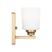 Generation Lighting Vinton One-Light Wall/Bath Sconce Satin Brass Bulb[s] Not Included (4120901-848)