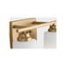 Generation Lighting Vinton Two-Light Wall/Bath Sconce Satin Brass Bulb[s] Not Included (4420902-848)