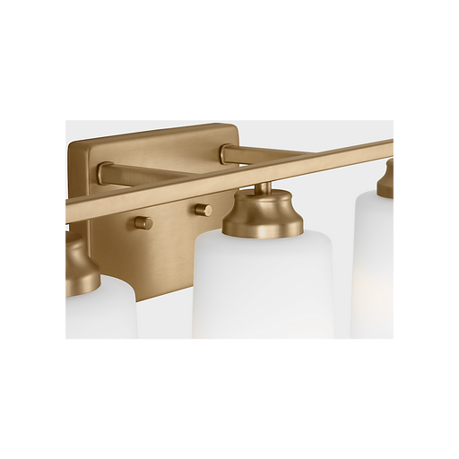 Generation Lighting Vinton Three-Light Wall/Bath Sconce Satin Brass Bulb[s] Not Included (4420903-848)