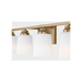Generation Lighting Vinton Four-Light Wall/Bath Sconce Satin Brass Bulb[s] Included (4420904EN3-848)