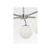 Generation Lighting Nube Five-Light Chandelier Brushed Nickel Bulb[s] Not Included (GLC1795BN)