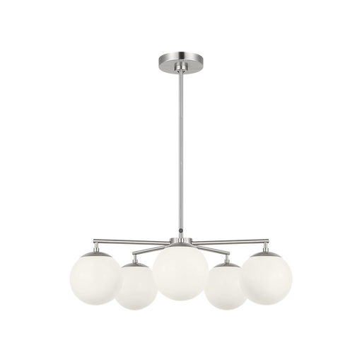 Generation Lighting Nube Five-Light Chandelier Brushed Nickel Bulb[s] Included (GLC1795BNE)