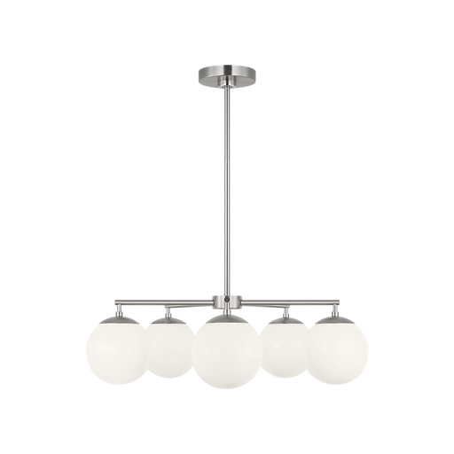 Generation Lighting Nube Five-Light Chandelier Brushed Nickel Bulb[s] Not Included (GLC1795BN)